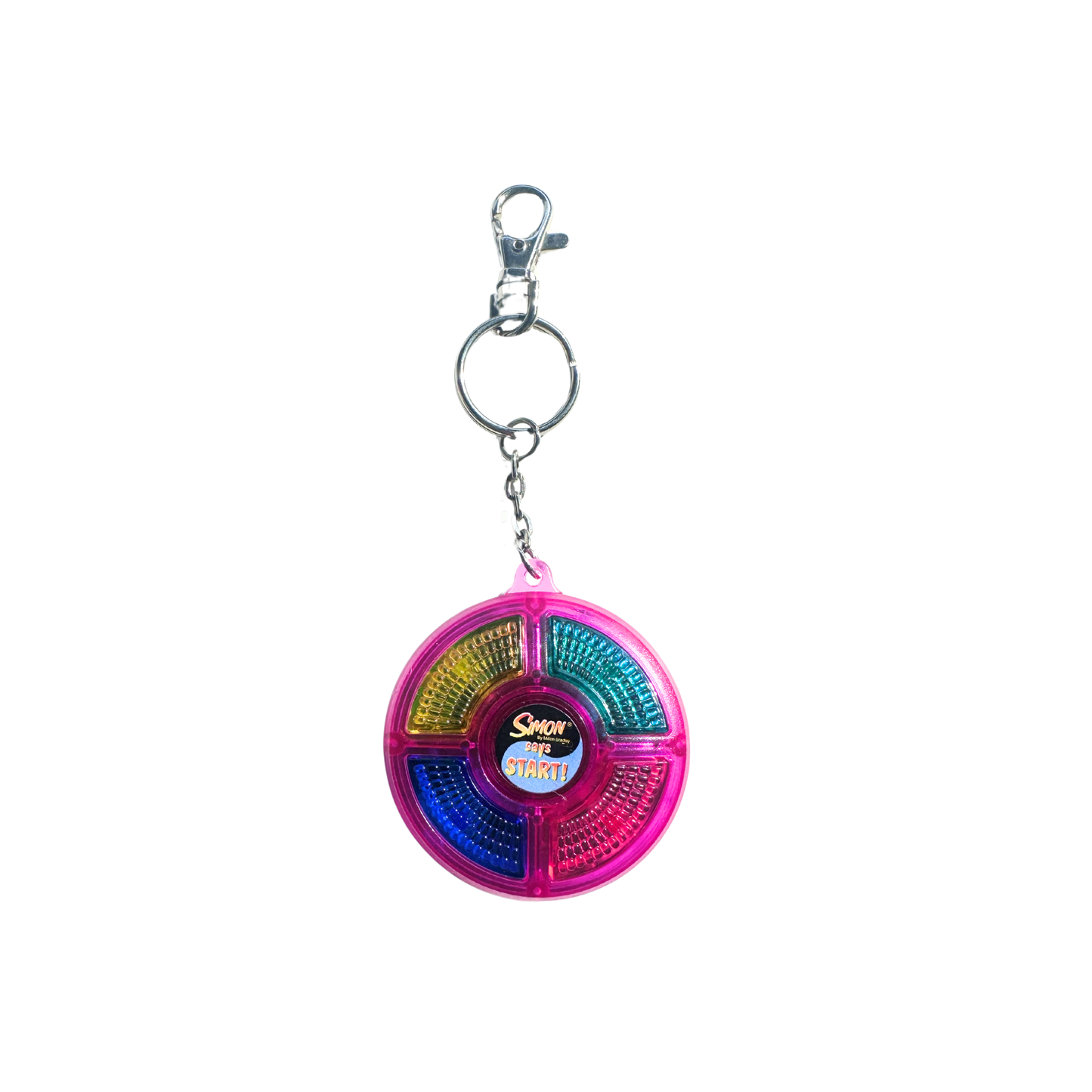Vintage Y2K Simon Says Mini Game Bag Charm Keychain